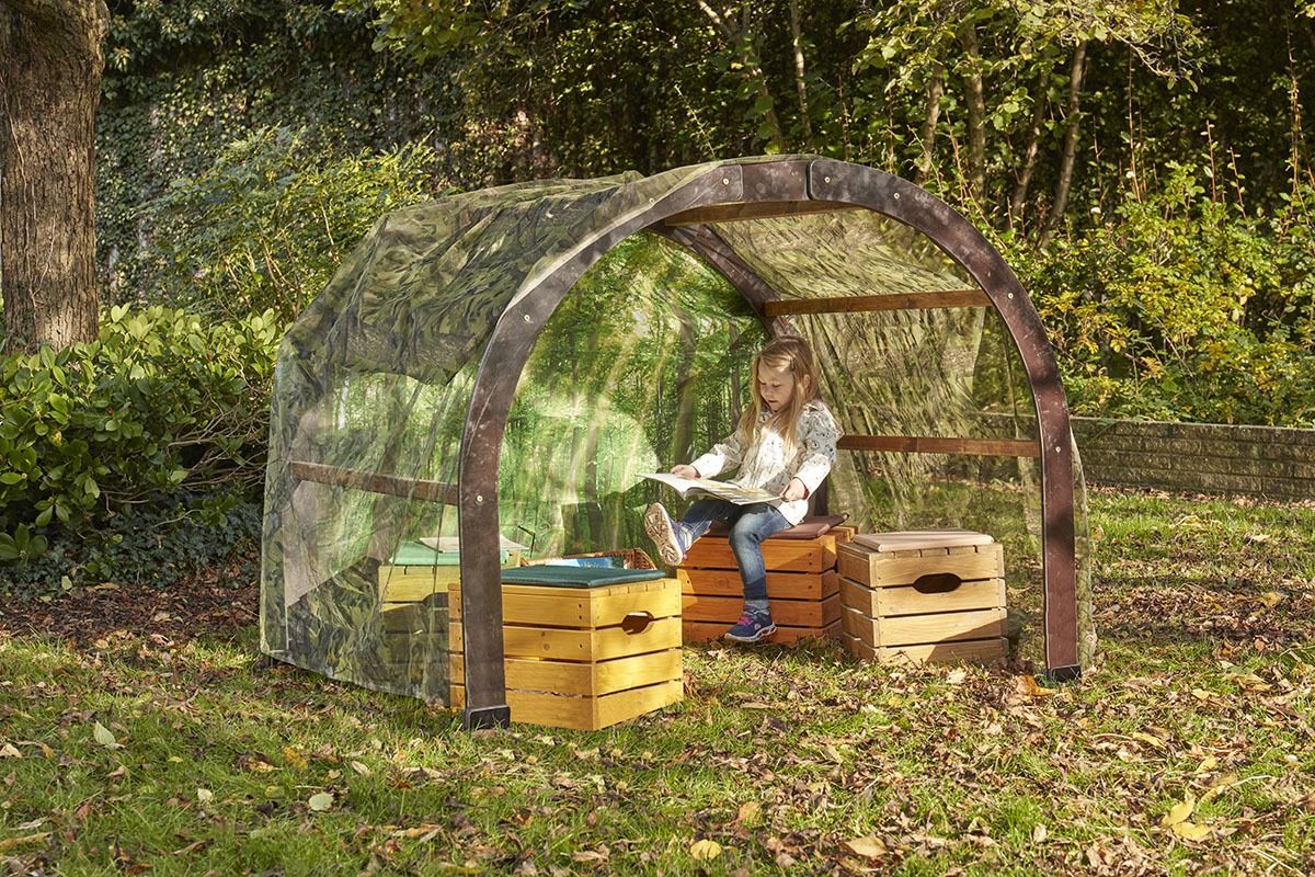 Cosy Direct Early Years Outdoor Umbu Wooden Arch Den 
