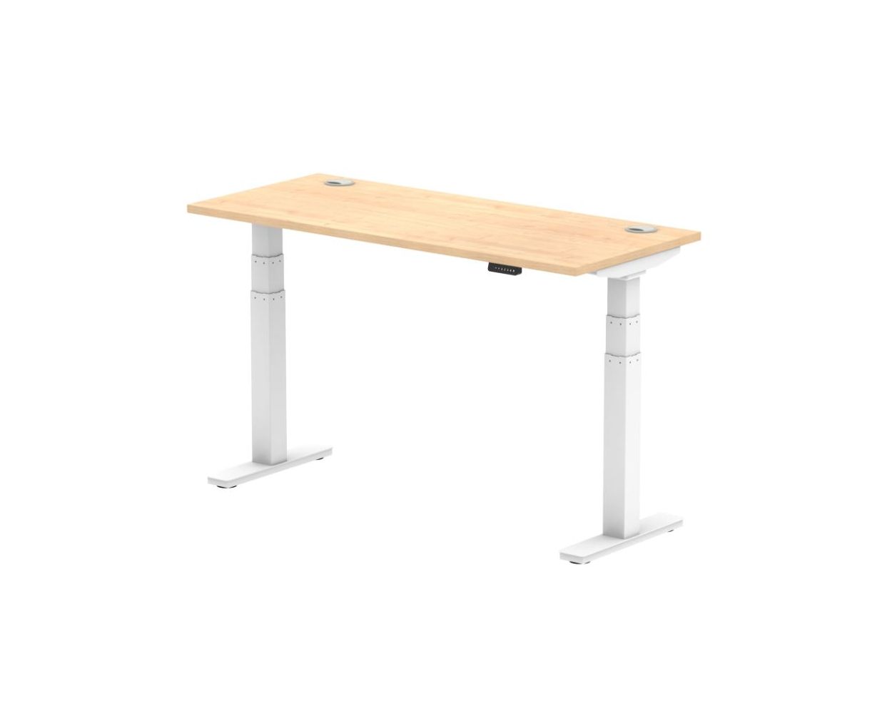 Office Table Desk 1400x800mm Maple Wood Finish 