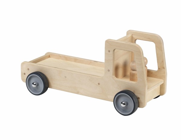 Millhouse Giant Wooden Nursery Play Vehicles - Flat Bed Lorry